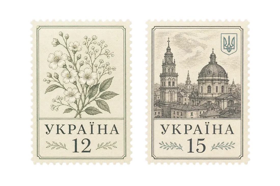 Українські поштові марки